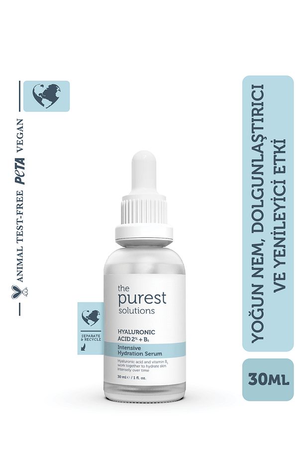 The Purest Solutions Yoğun Nemlendirme ve Dolgunlaştırıcı Etkili Yenileyici Cilt Bakım Serumu