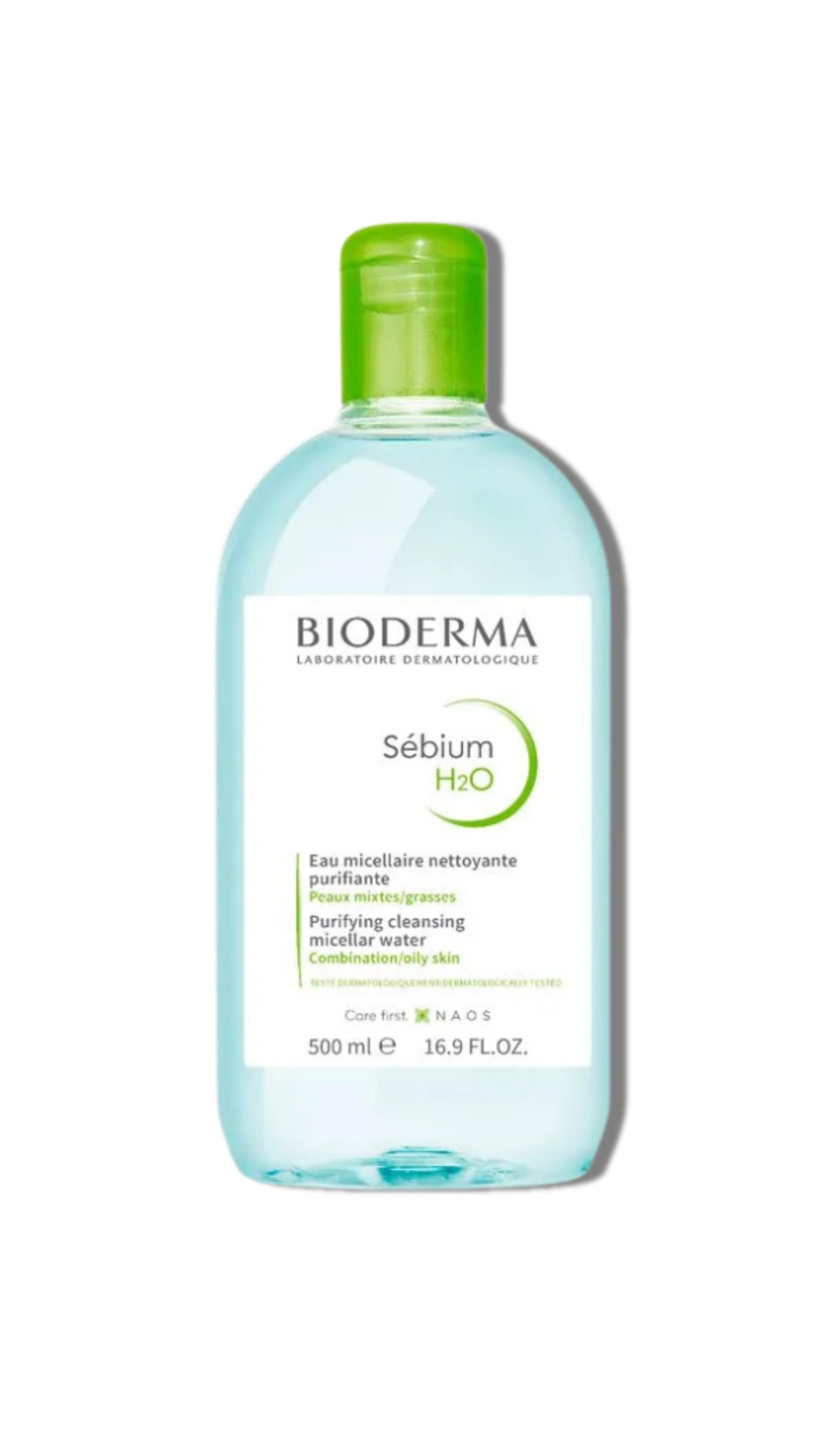 Bioderma Sebium H2O Yüz ve Makyaj Temizleme Suyu 500 ml