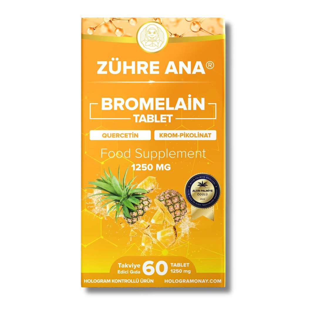 Zühre Ana Bromelain 60 Tablet