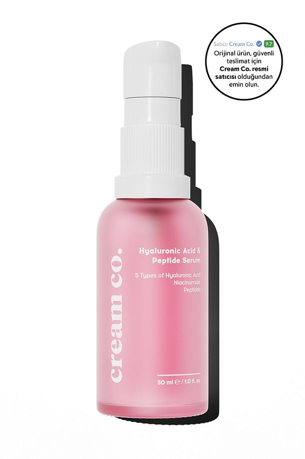 Cream Co. Hyaluronik Asit Peptit Serum