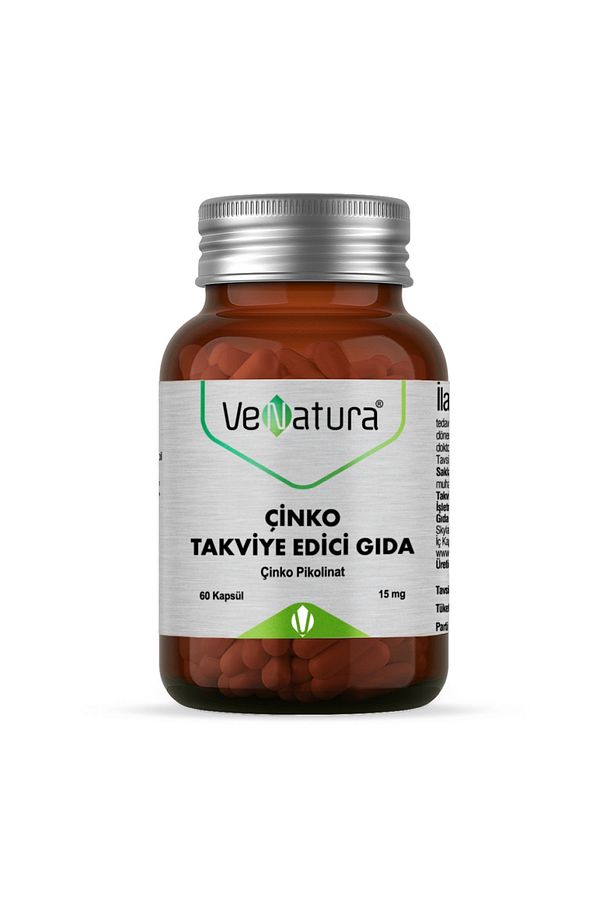 Venatura Çinko Takviye Edici Gıda 15 Mg