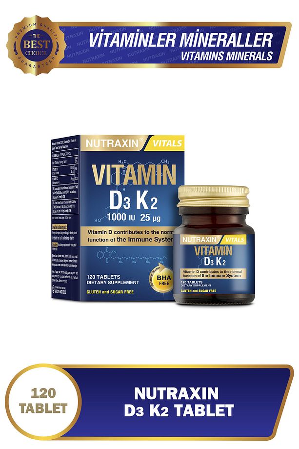Nutraxin Vitamin D3 K2