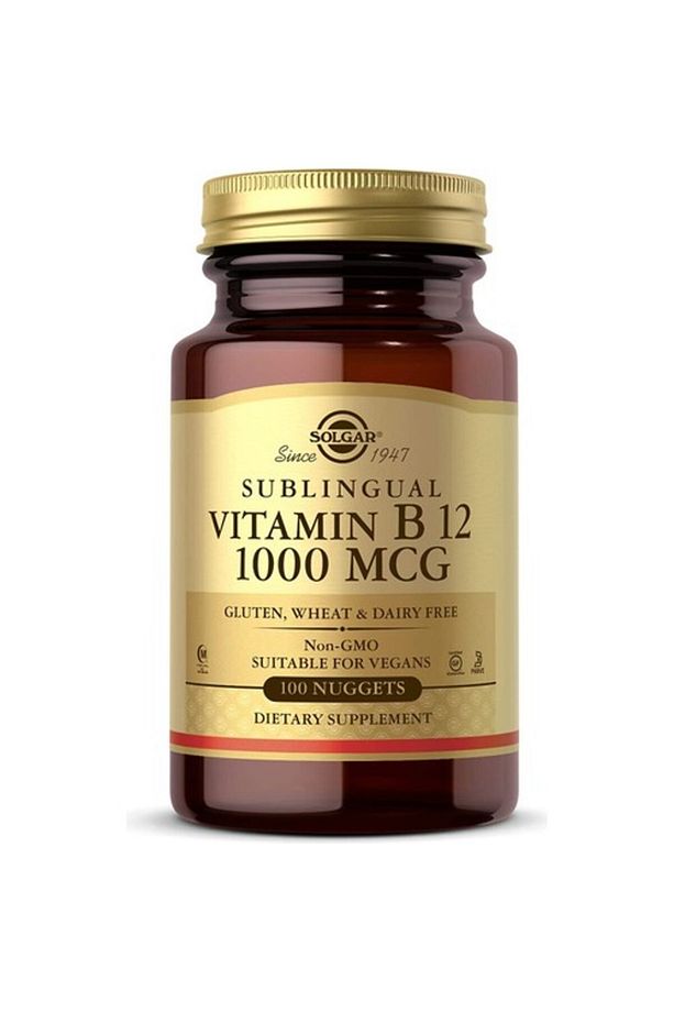 Solgar Vitamin B12 1000 Mcg 100 Dilaltı Tablet