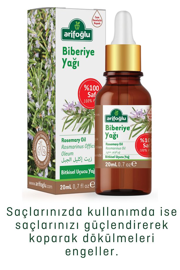 Arifoğlu Biberiye Yağı 20ml