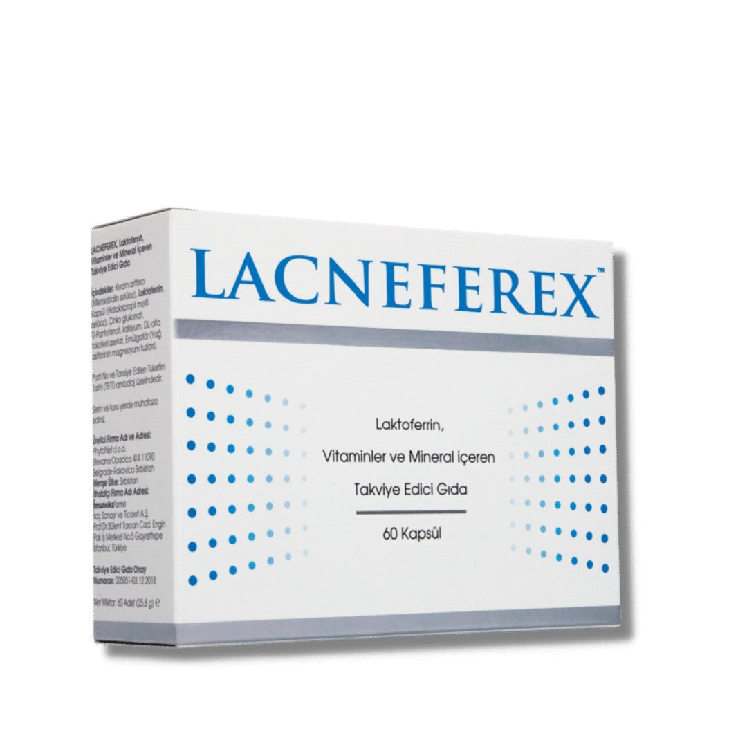 Imuneks Lacneferex Laktoferrin 60 Kapsül