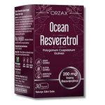 Orzax Ocean Resveratrol Takviye Edici Gıda 30 Kapsül