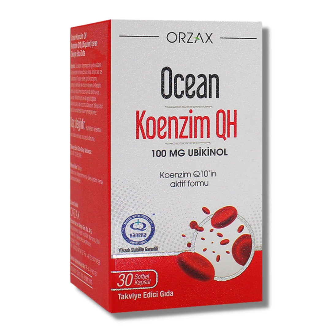 Ocean Koenzim QH 100 Mg Ubikinol 30 Kapsül