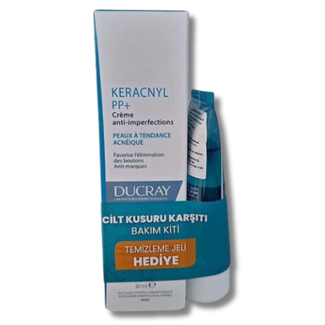 Ducray Keracnyl PP+ Cream 30ml & Keracnyl Jel 40ml Hediye