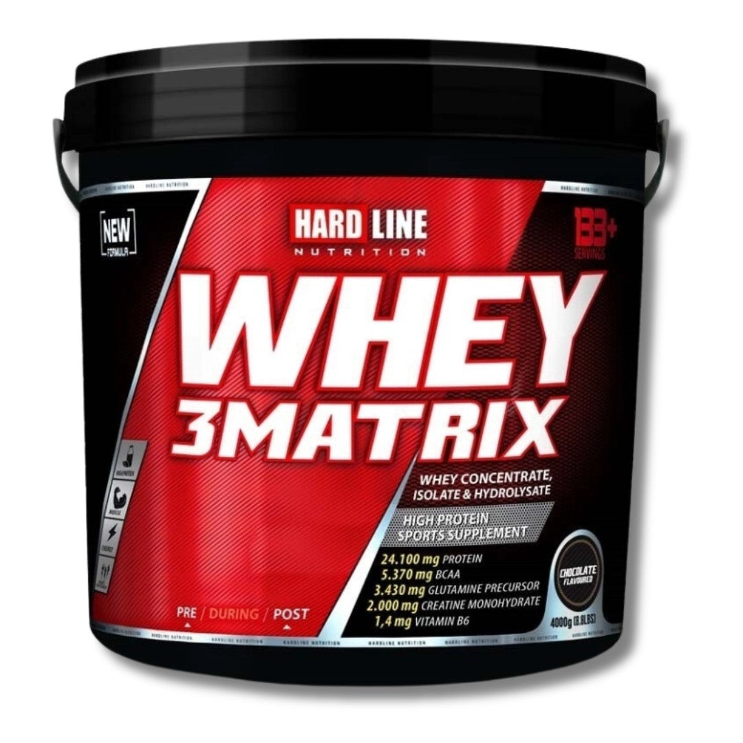Hardline Whey 3Matrix 4000 Gr