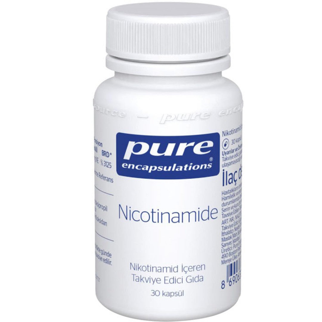 Pure Encapsulations Nicotinamide NAD -30 Kapsül