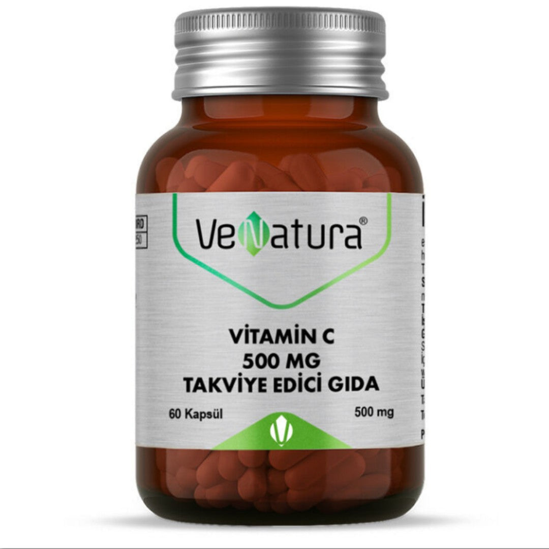 VeNatura Vitamin C 500 MG Takviye Edici Gıda 60 Kapsül