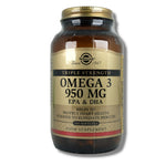 Solgar Omega 3 950 mg EPA & DHA 100 Kapsül Bitkisel Besin Desteği