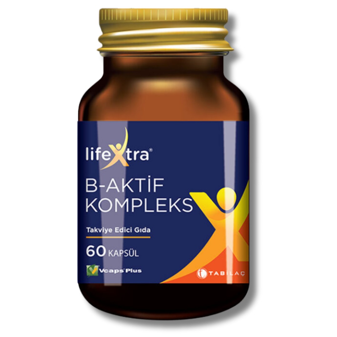 LifeXtra B-Aktif Kompleks 60 Kapsül