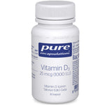 Pure Encapsulations Vitamin D3 1000 IU 30 Kapsül