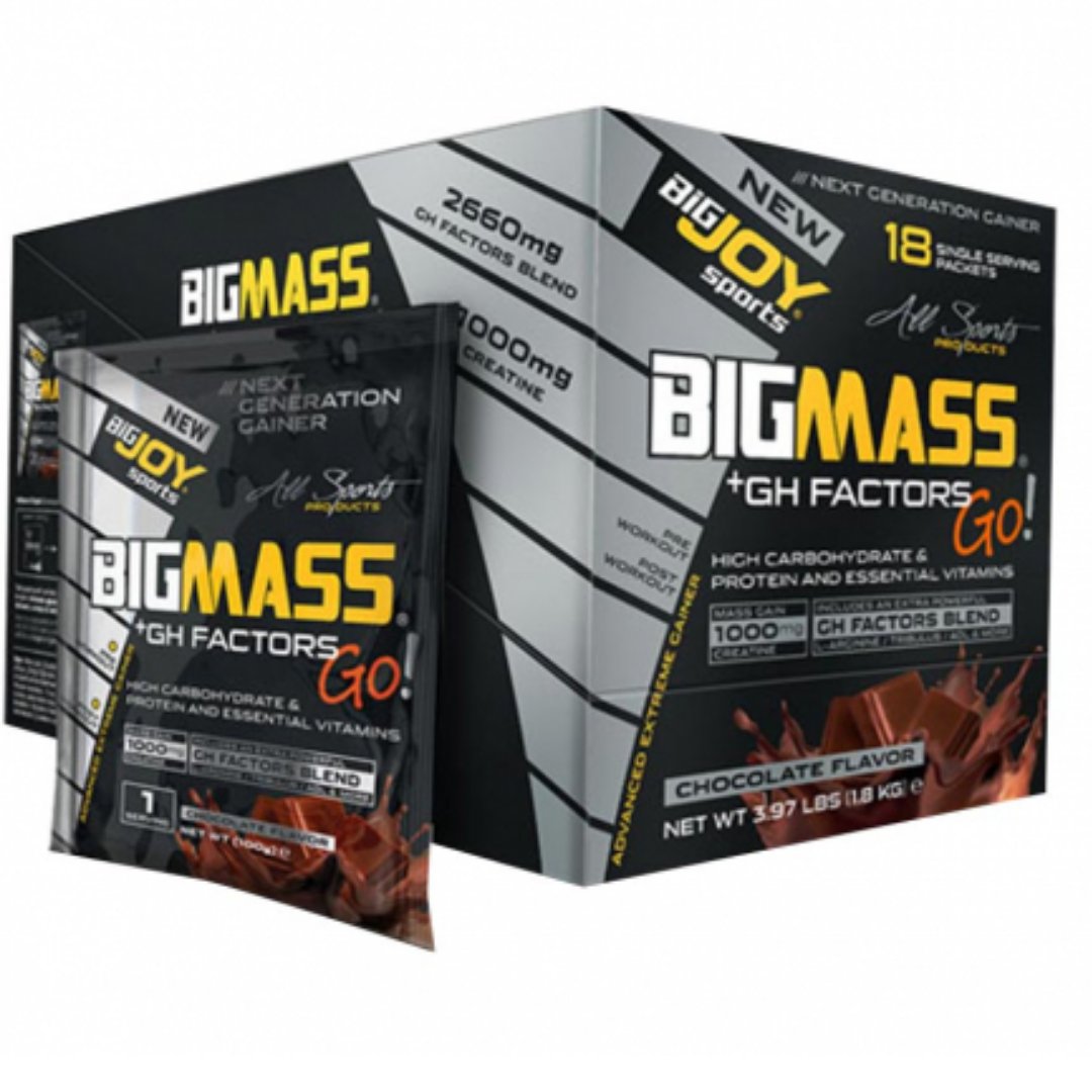 Bigjoy Sports Big Mass +GH Factors 18 Saşe - Çikolata