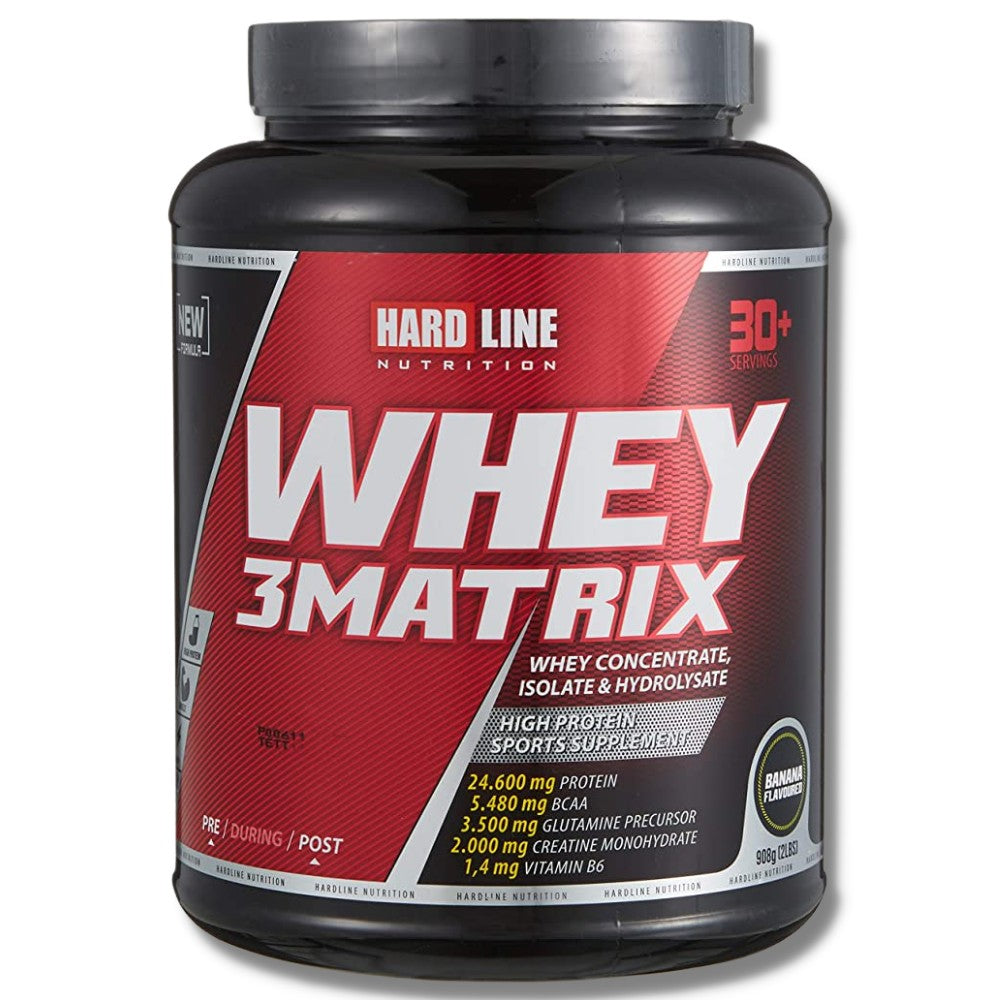 Hardline Whey 3 Matrix Protein Tozu 908 Gr