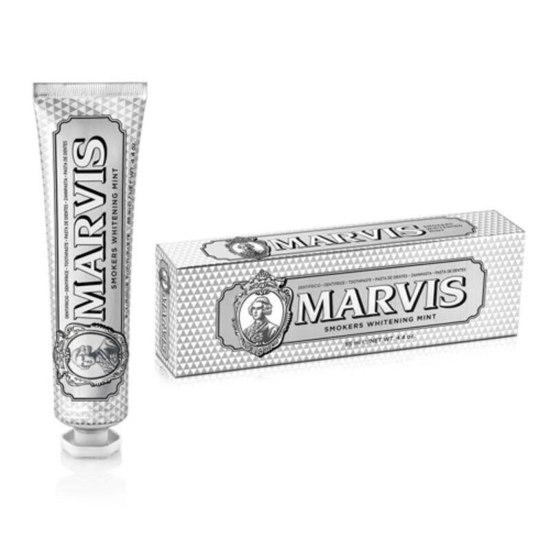 Marvis Smokers Whitening Mint Diş Macunu 85ml Sigara içenler için beyazlatıcı diş macunu