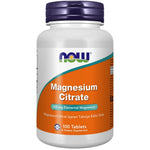 Now Magnesium Citrate / Magnezyum Sitrat İçeren Takviye Edici Gıda-100 Tablet