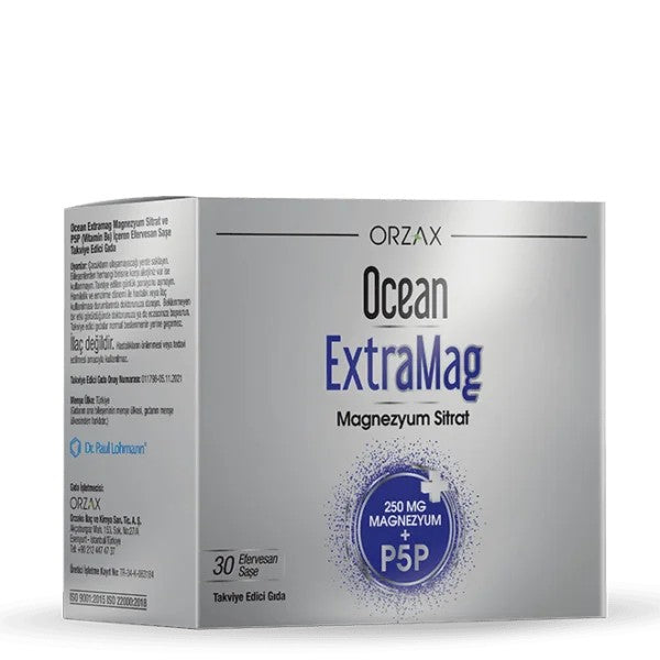 Ocean Extramag Magnezyum Sitrat P-5-P 30 saşe