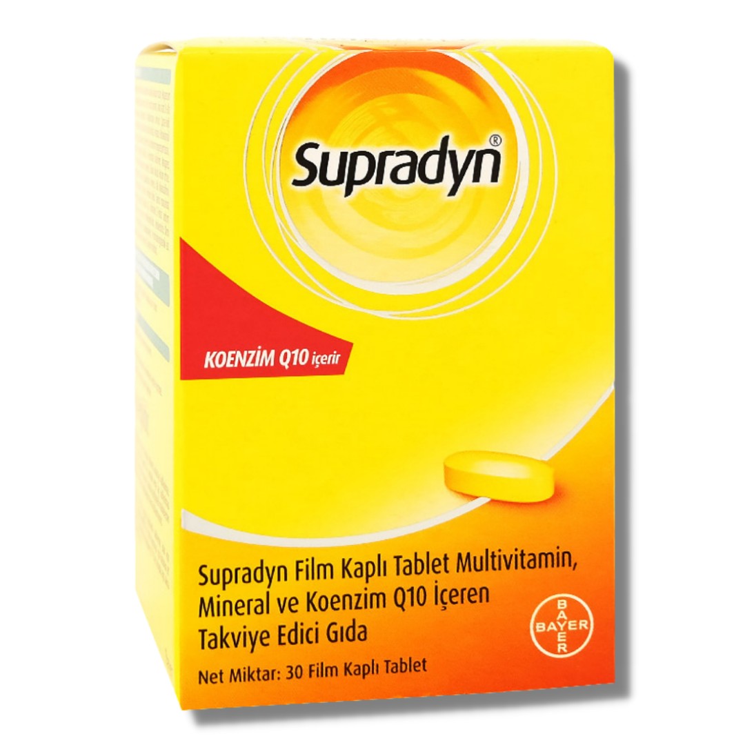 Supradyn Koenzim Q10 30 Film Kaplı Tablet