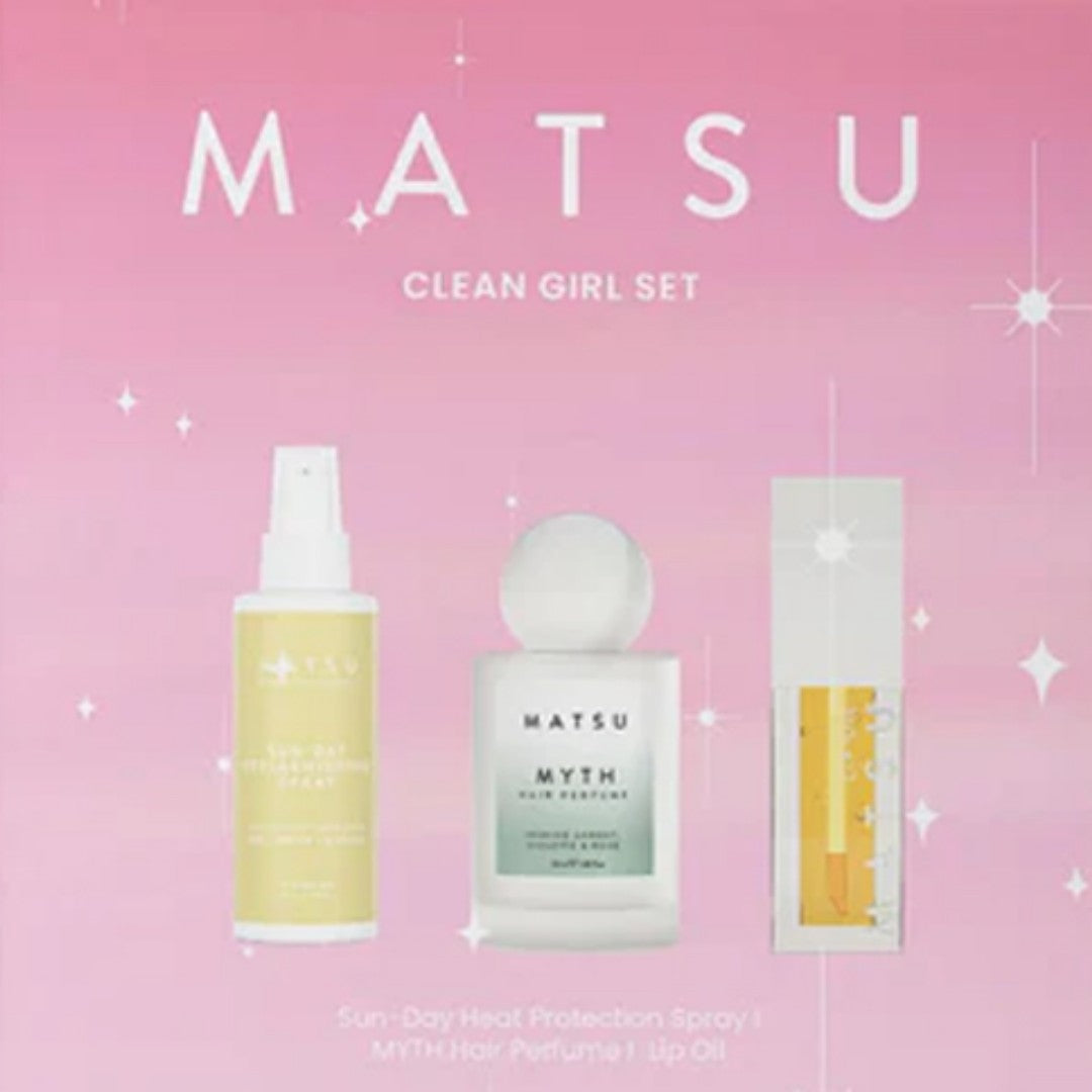 Matsu Clean Girl Doğal Işıltı Sağlayıcı ve Tazeleyici Bakım Seti