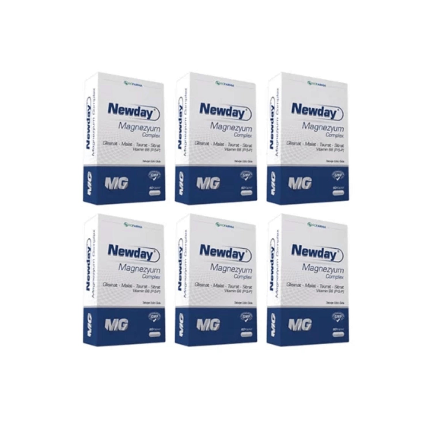 Newday Magnezyum Complex 6x60 Kapsül