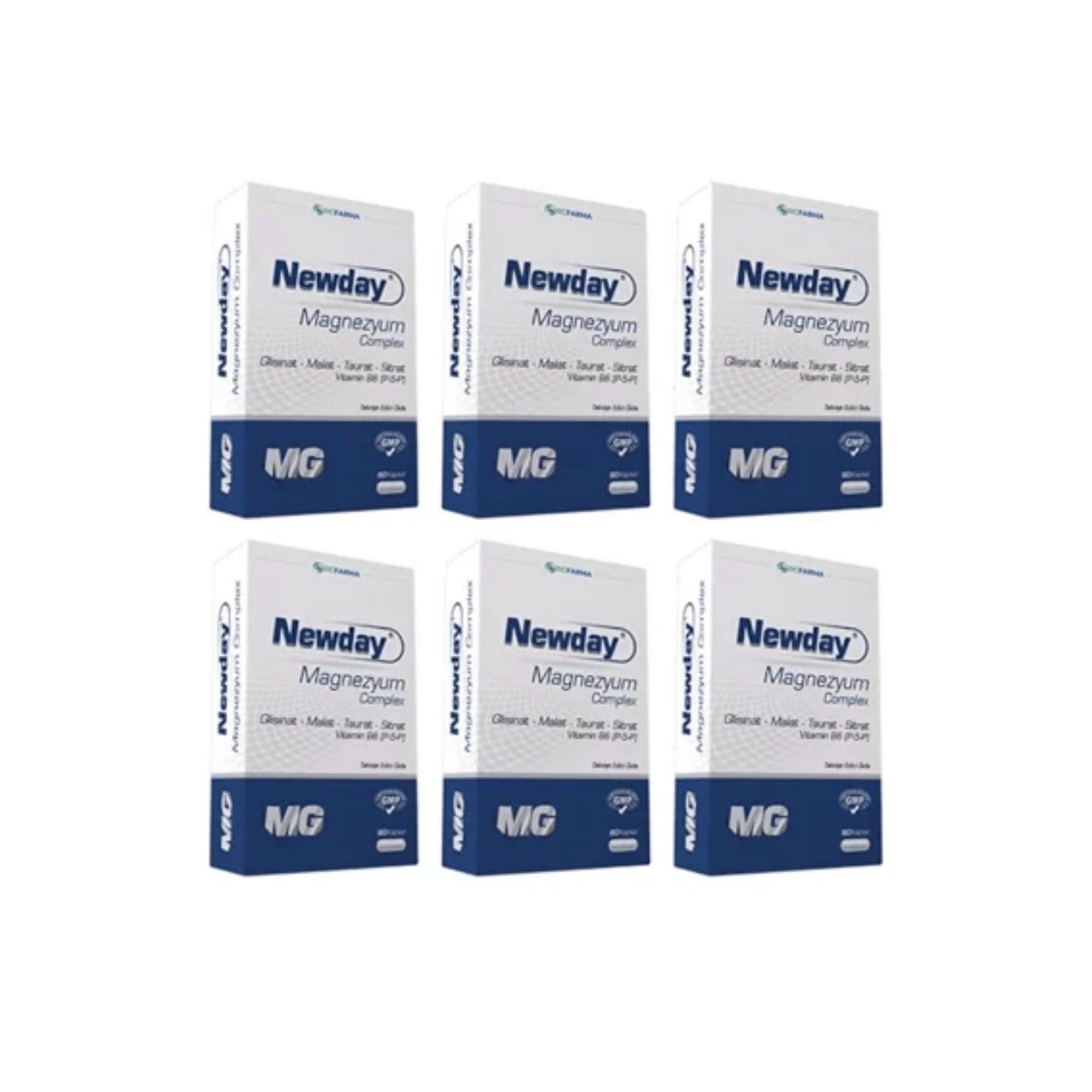 Newday Magnezyum Complex 6x60 Kapsül