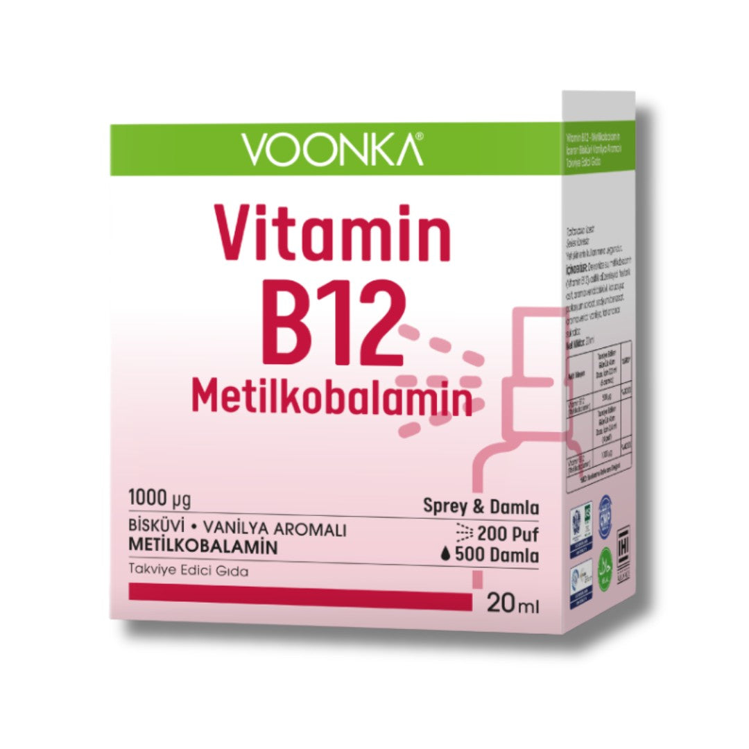 Voonka Vi̇tami̇n B12 Meti̇lkobalami̇n 20 ml
