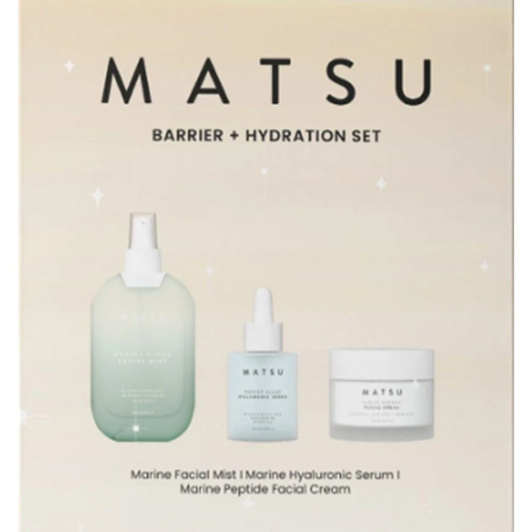 Matsu Barrier + Hydration Tamamlayıcı Cilt Temizleme Seti
