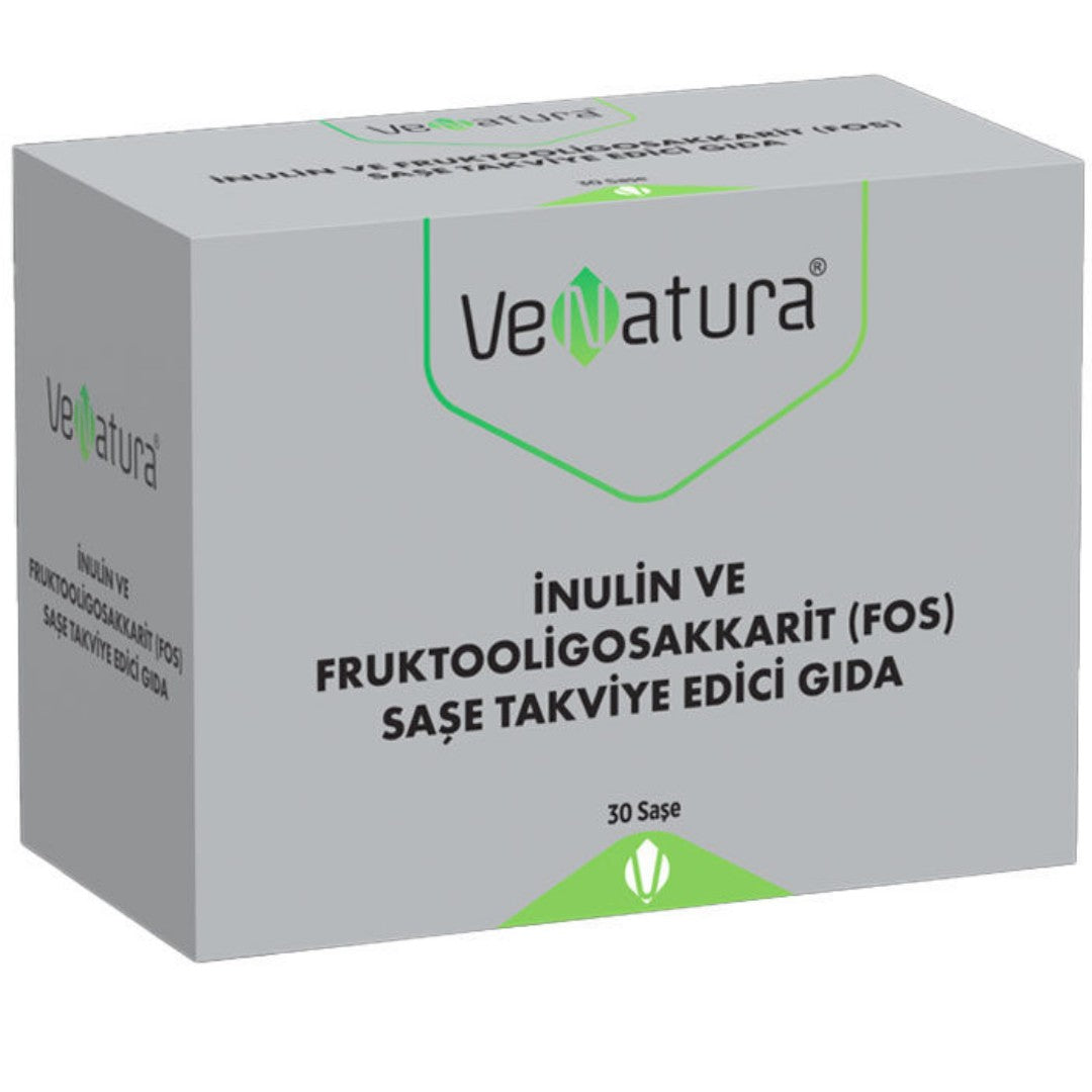 VeNatura İnulin ve Fruktooligosakkarit (FOS) Saşe Takviye Edici Gıda- 30 Saşe