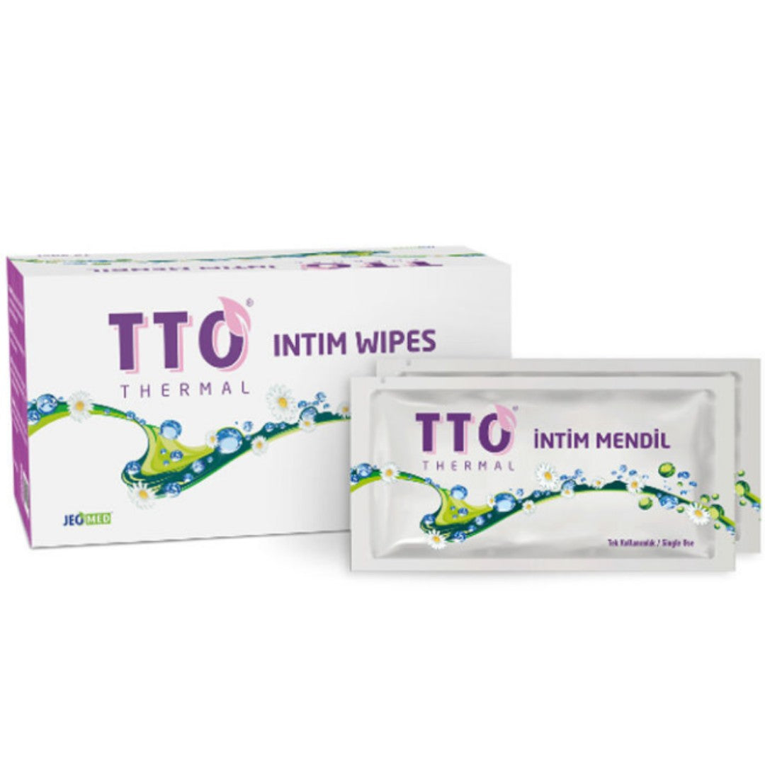 TTO Thermal İntim Mendil 12 Adet