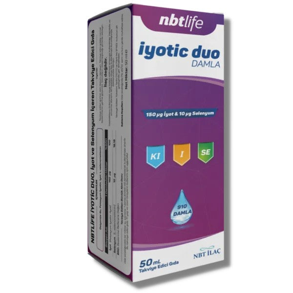 Nbt Life İyotic Duo Damla 50 ml