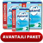 Aptamil 2 Devam Sütü 900 gr 6-9 Ay - 3 adet