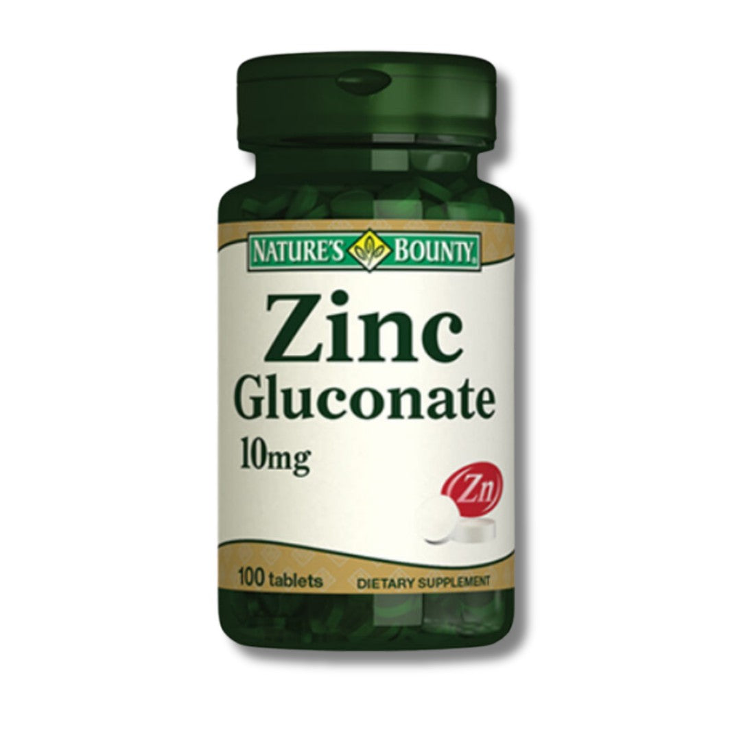 Natures Bounty Zinc Gluconate 10 mg 100 Tablet