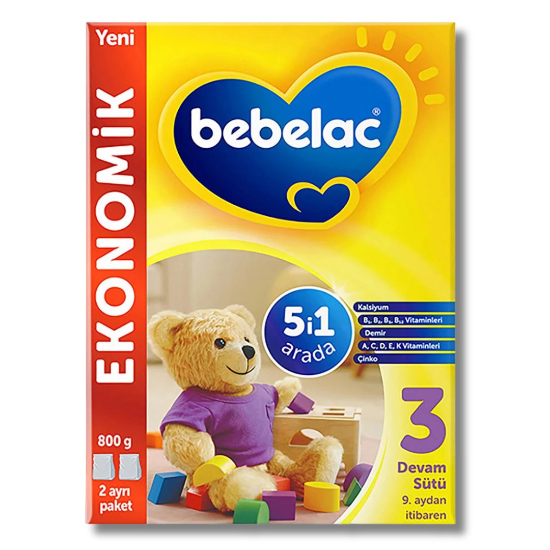 Bebelac 3 800 gr 9-12 Ay Devam Sütü - 1 adet