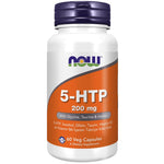 Now 5-HTP 200 mg / 5-HTP, İnositol, Glisin, Taurin, Vitamin B3 ve Vitamin B6 İçeren Takviye Edici Gıda-60 Kapsül