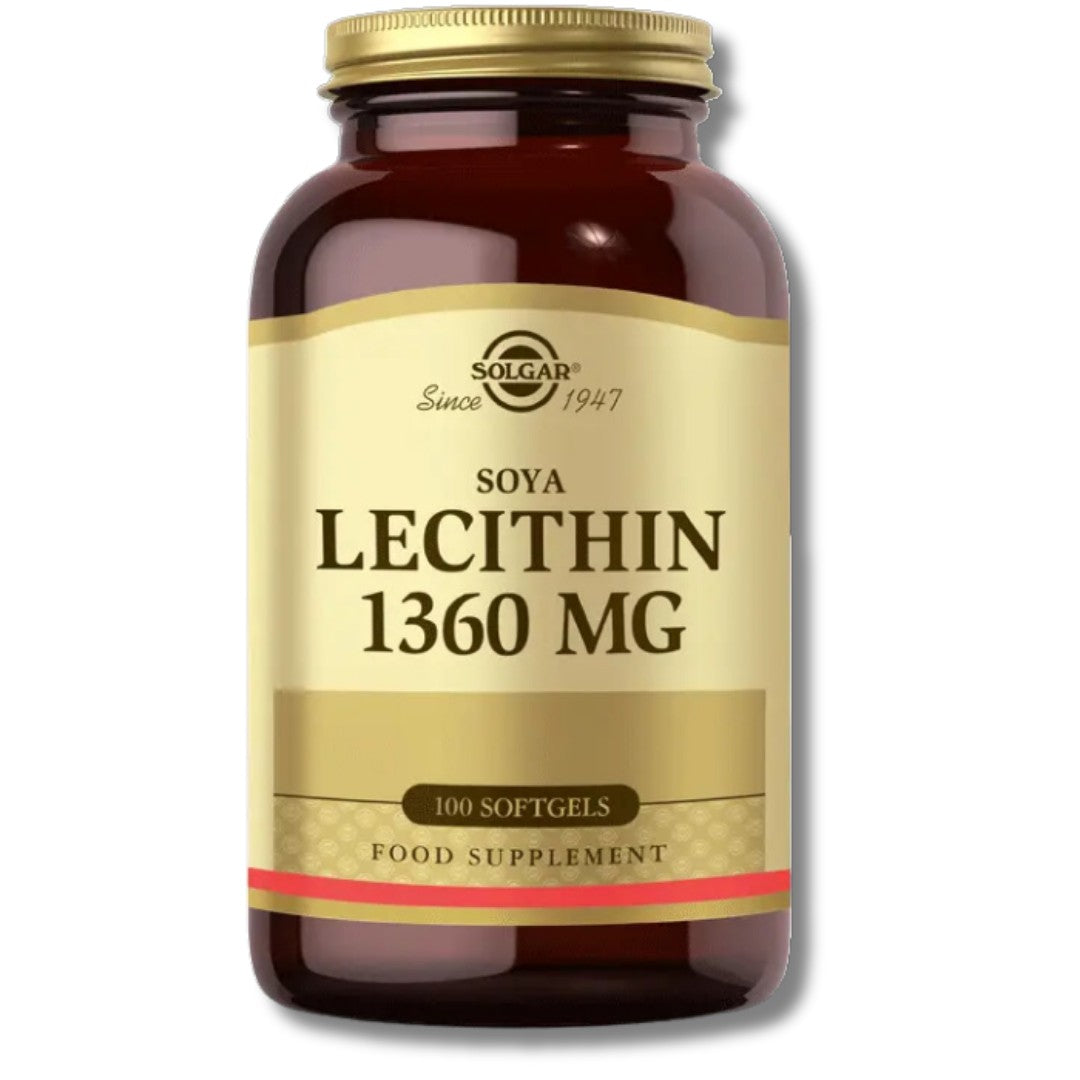 Solgar Lecithin 1360 Mg 100 Kapsül