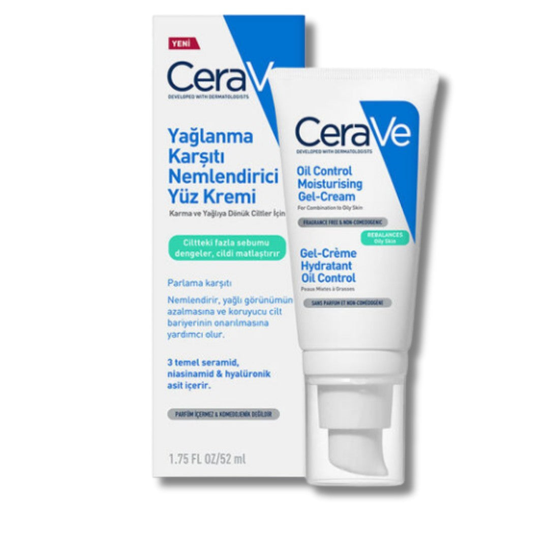 CeraVe Yağlanma Karşıtı Nemlendirici Yüz Kremi 52 ml