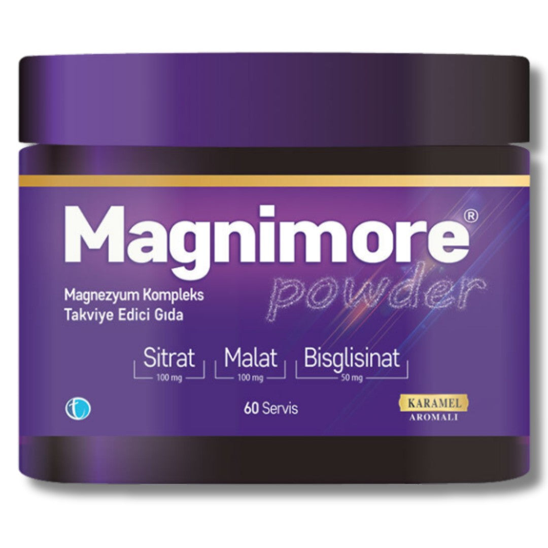 Magnimore Powder Magnezyum Kompleks İçeren Takviye Edici Gıda 118 gr - 60 Ölçek
