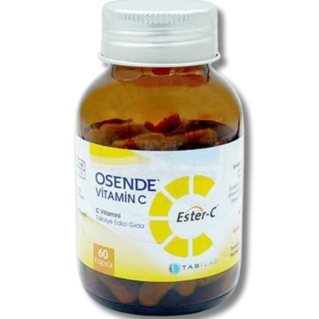 Osende Vitamin C Takviye Edici Gıda 60 Kapsül