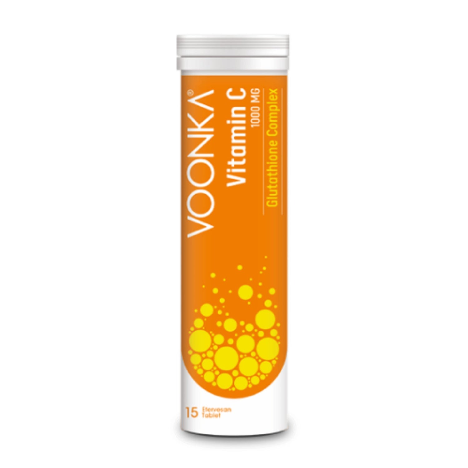 Voonka Vitamin C Glutathione Complex Efervesan 15 Tablet