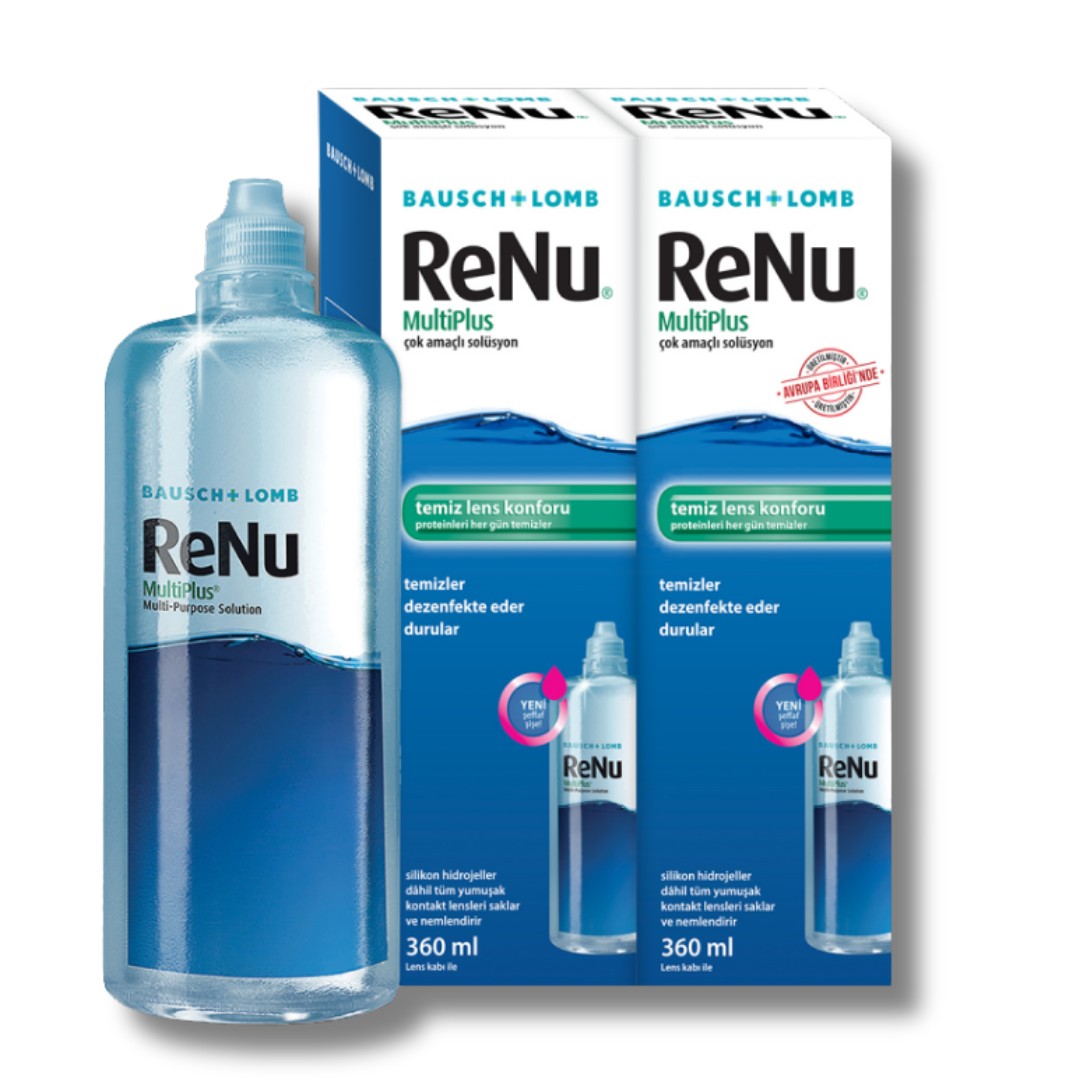 ReNu Multiplus Çok Amaçlı Lens Solüsyonu 360 ml 2 Adet