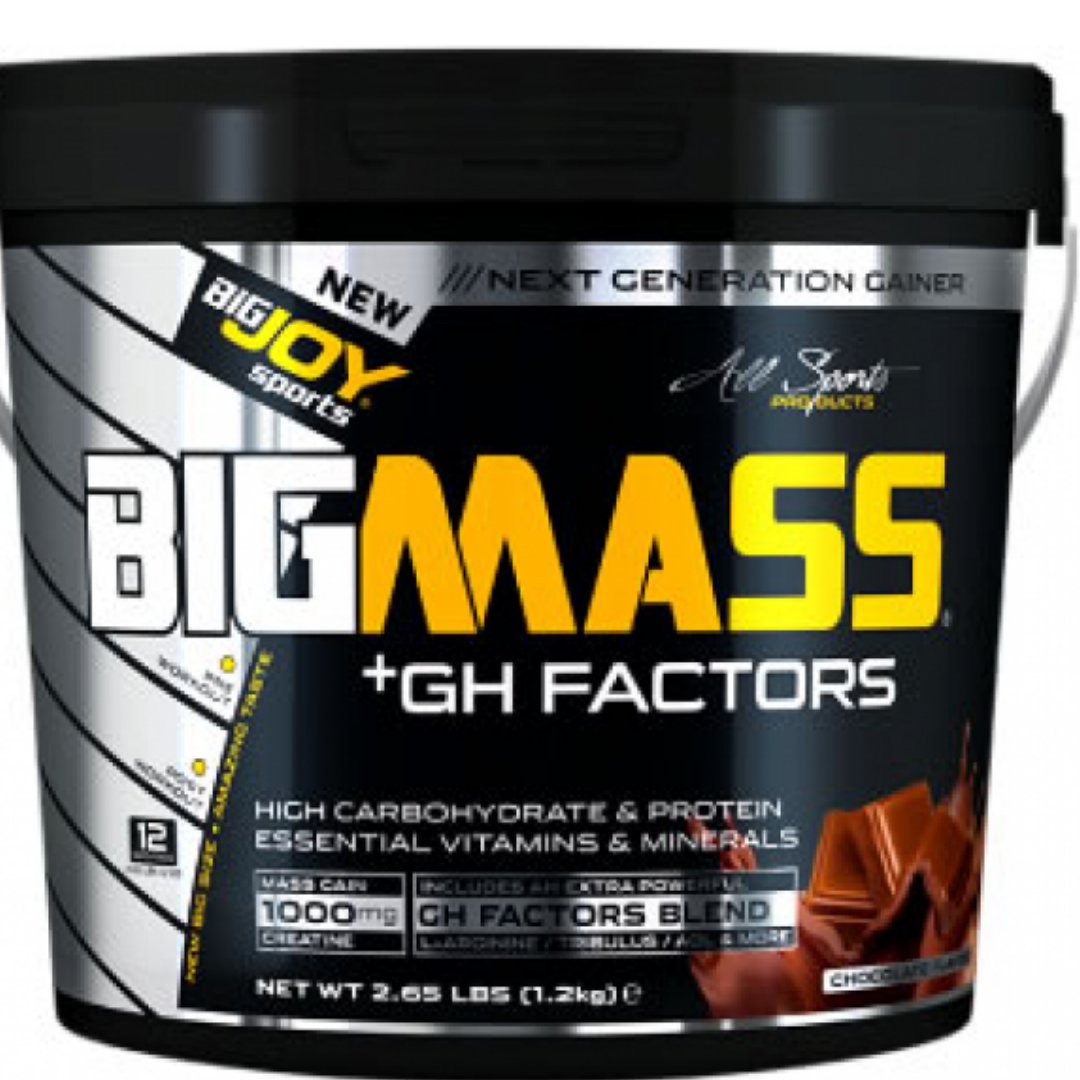 BigJoy Sports Big Mass +GH Factors 3000 Gr - Çikolata