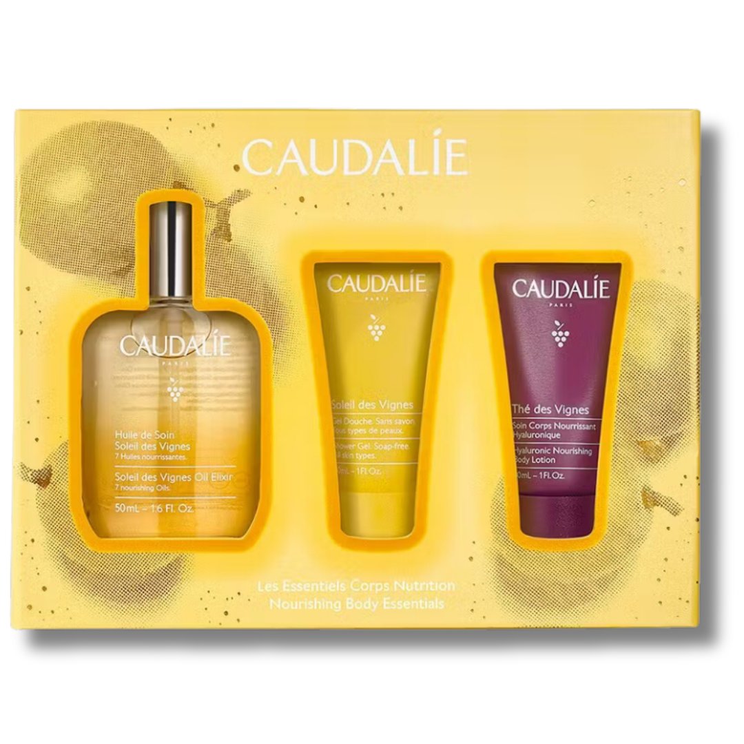 Caudalie Soleil des Vignes Elixir Yağ Seti