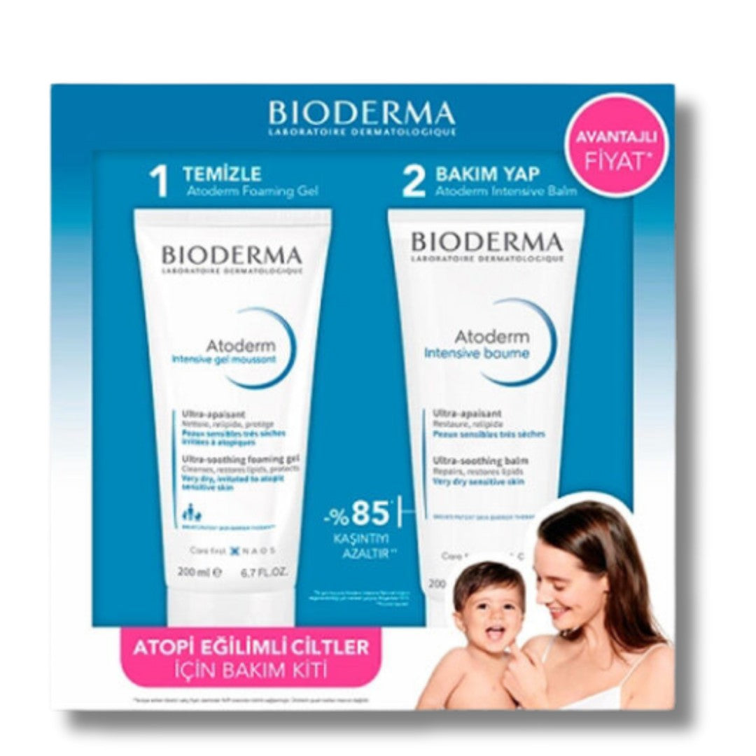 Bioderma Atopi Eğilimli Ciltler İçin Bakım Kit