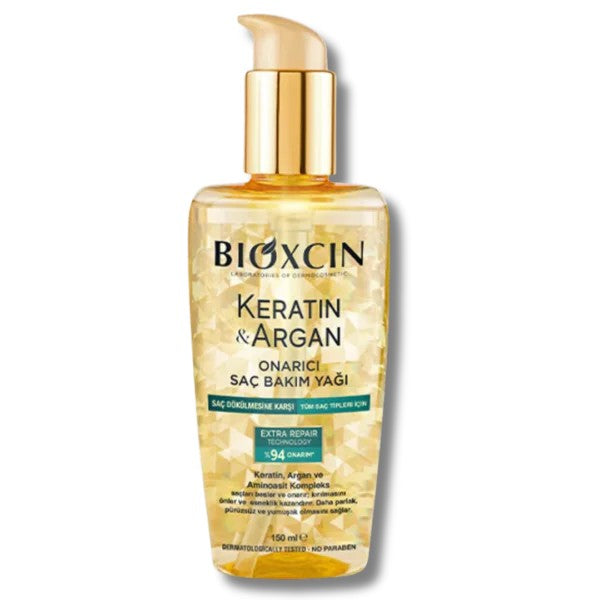Bioxcin Keratin ve Argan Onarıcı Saç Bakım Yağı 150 ml