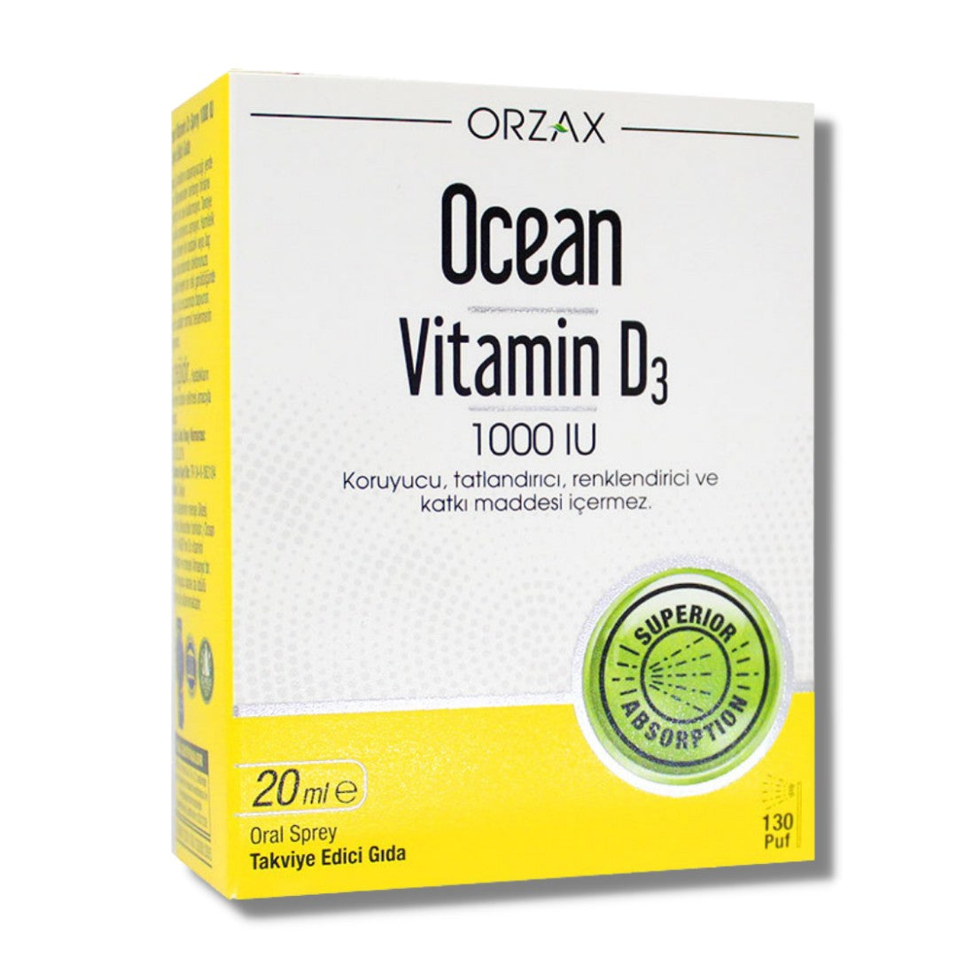 Ocean Vitamin D3 1000 IU Oral Sprey 20 ml