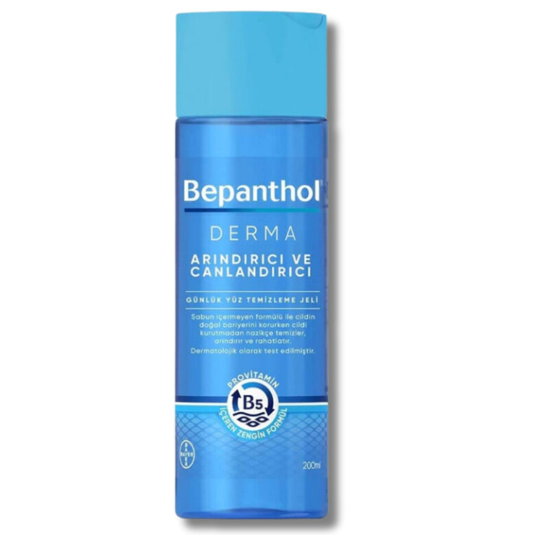 Bepanthol Derma Arındırıcı ve Canlandırıcı Yüz Temizleme Jeli 200 ml