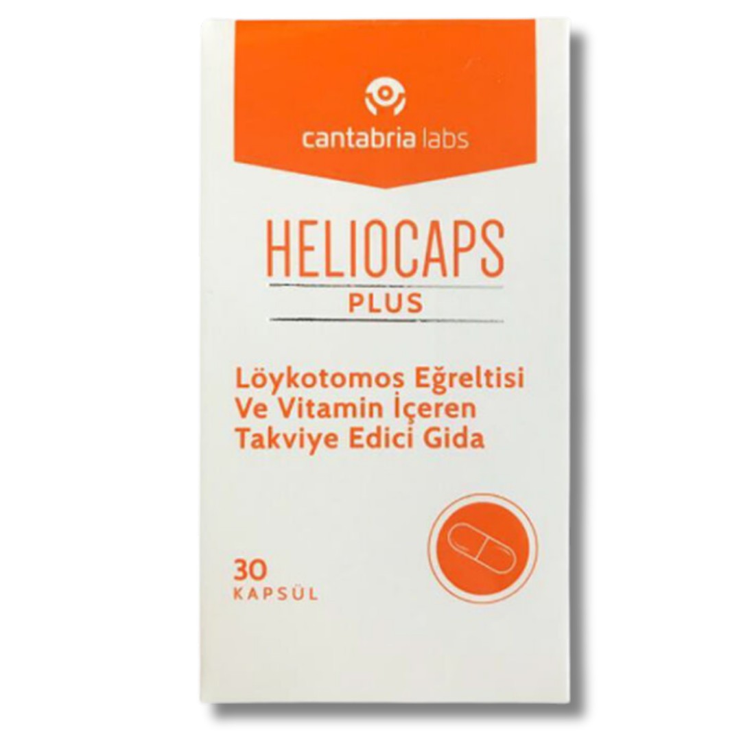 Heliocaps Plus Kapsül Takviye Edici Gıda 30 Kapsül