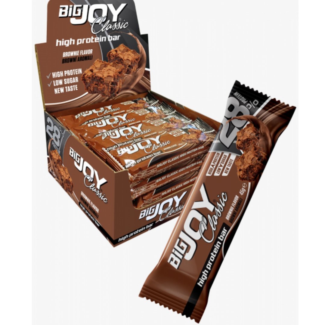Bigjoy Sports Classic High Protein Bar 45gx16 Adet - Brownie